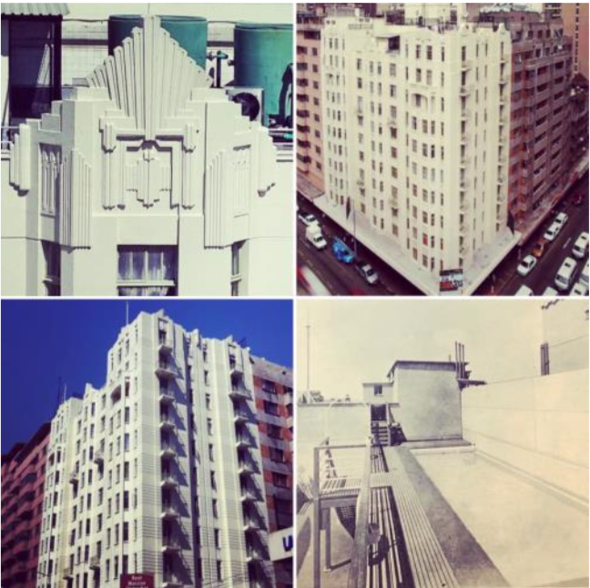 Dorchester Mansions montage - Johannesburg Heritage Foundation Dorchester Mansions johnnesburg south africa architecture art deco