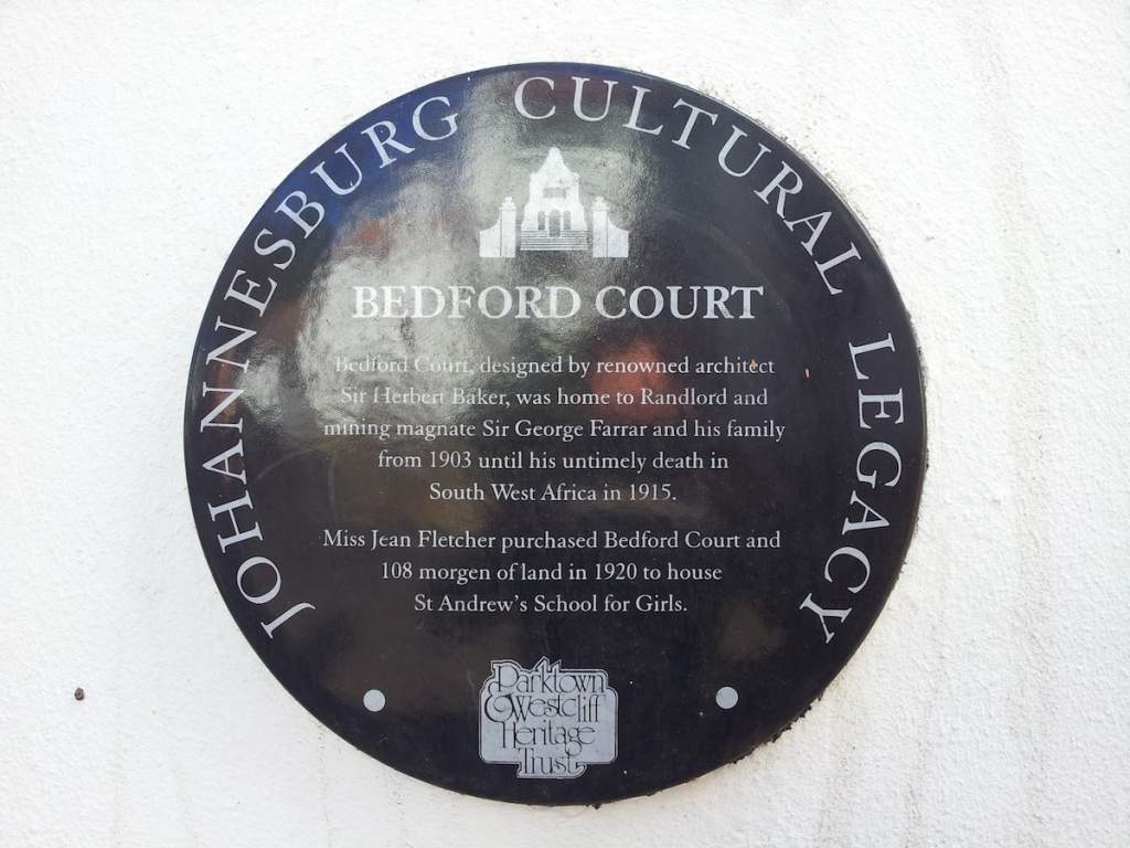 Bedford Court Blue Plaque - Heritage Portal - 2013