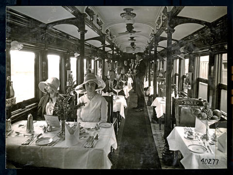 Affluent travel on the Union Limited