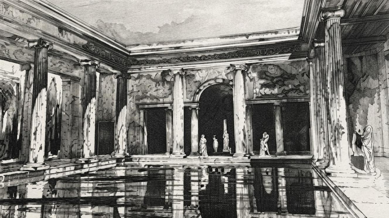 Recreation of the Kimberley Nymphaeum