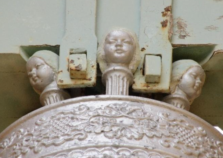 Detail on bell