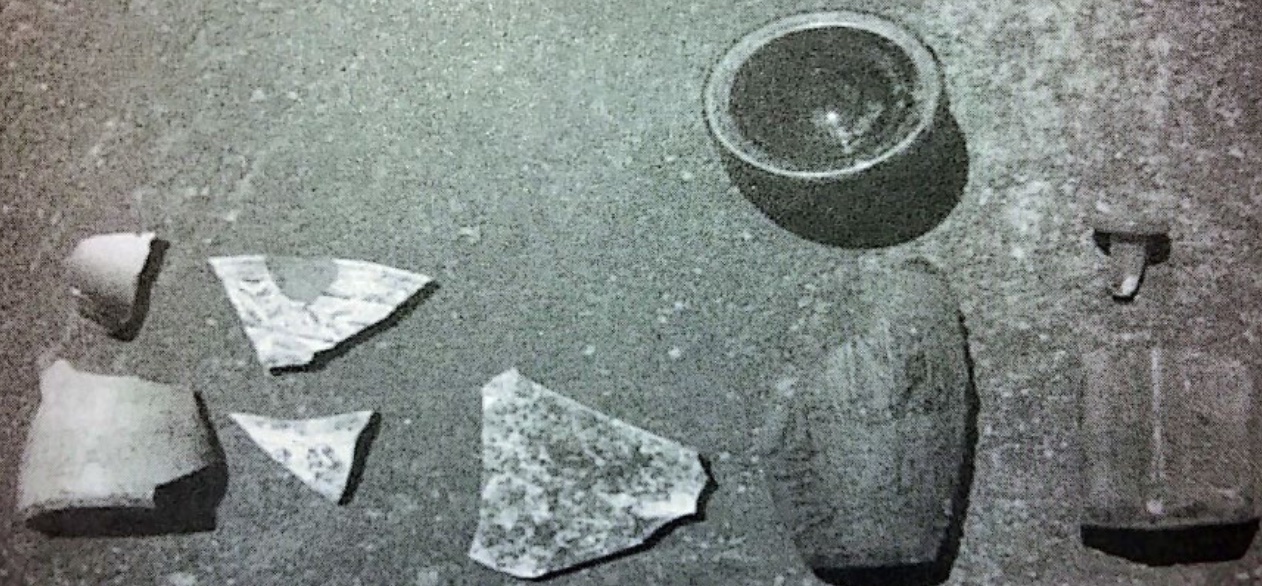 Artifacts recovered during construction work in Bryntirion