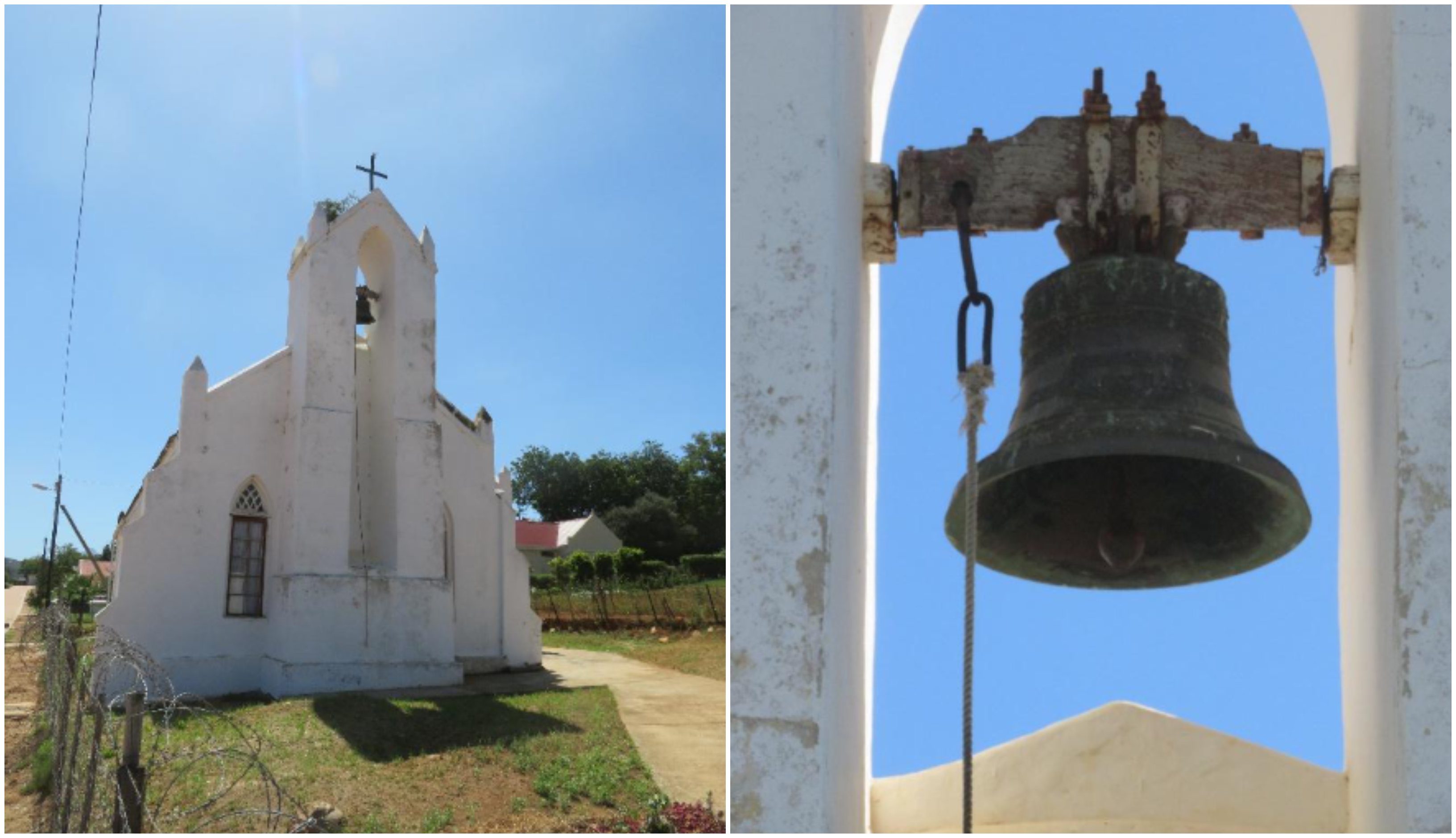 Church and the bell tower in Herbertsdale