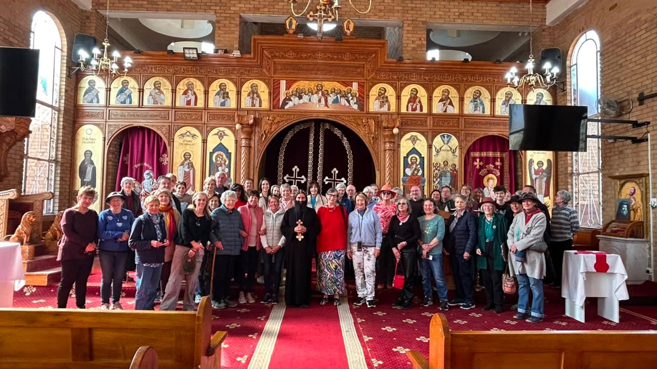 Inside Parkview Coptic Cathedral - Kathy Munro - 2026