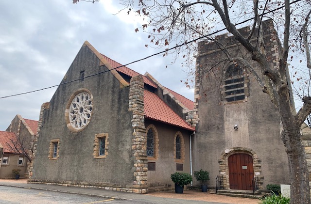 Inside St Columba's Presbyterian Church