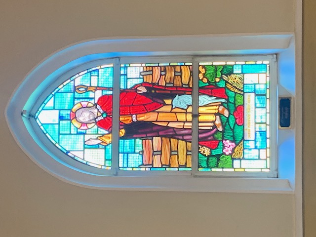 Stained glass window St Columba's Presbyterian Church - Kathy Munro - 2026