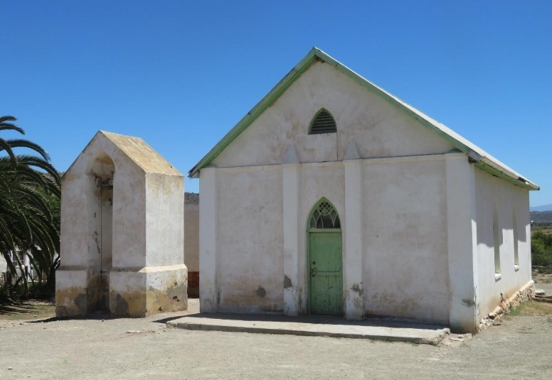 The bell tower and the church of Kerkplaas