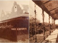 The corner house on Belgrave and St. Matthews Roads in East London