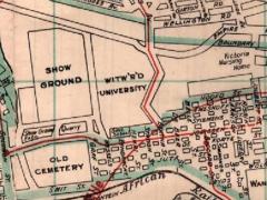 Portion of 1920 Braamfontein Map