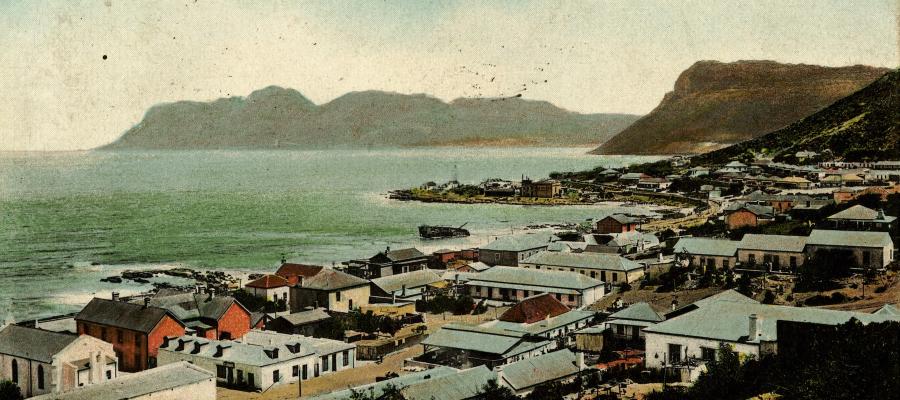 Old postcard of Kalk Bay