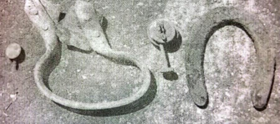Some of the artifacts recovered during construction work in Bryntirion