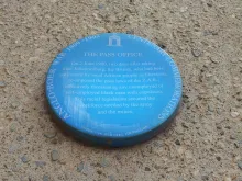 Pass Office Blue Plaque - Heritage Portal - 2012