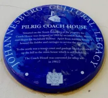 Pilrig Coach House Blue Plaque - Heritage Portal - 2018