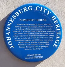 Somerset House Blue Plaque - Heritage Portal - 2019