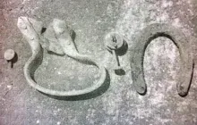 Some of the artifacts recovered during construction work in Bryntirion