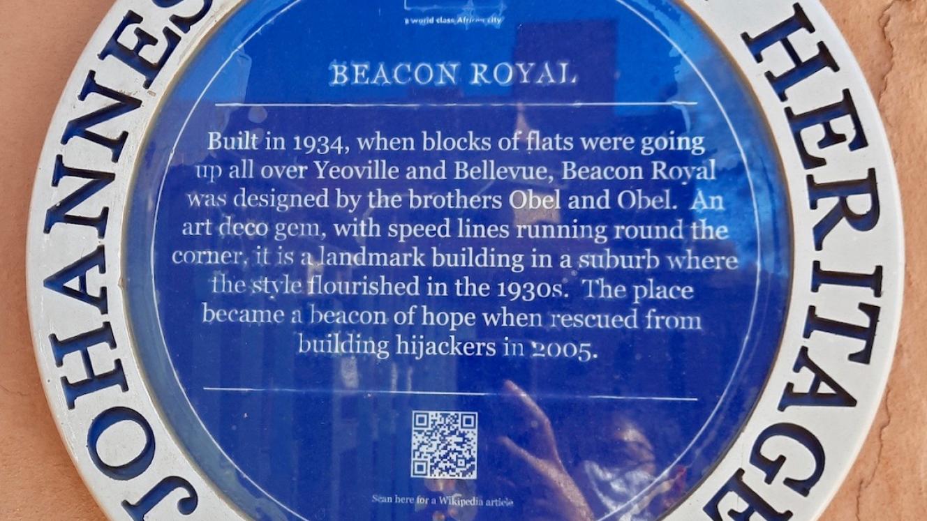 Beacon Royal Blue Plaque - Nikeel Gokul