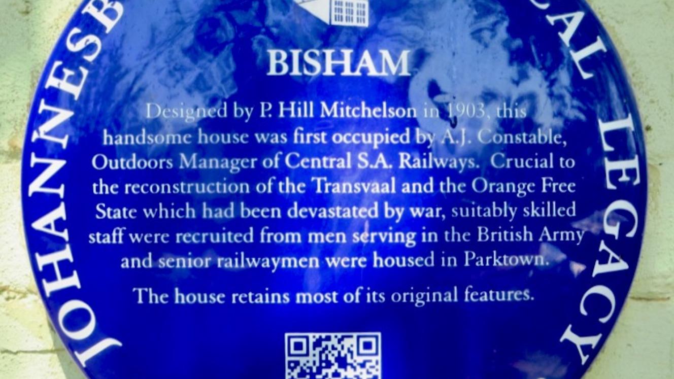 Bisham Blue Plaque - sourced by Kathy Munro
