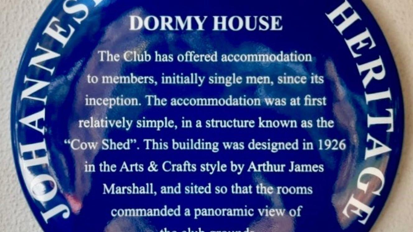 Dormy House Blue Plaque - Kathy Munro
