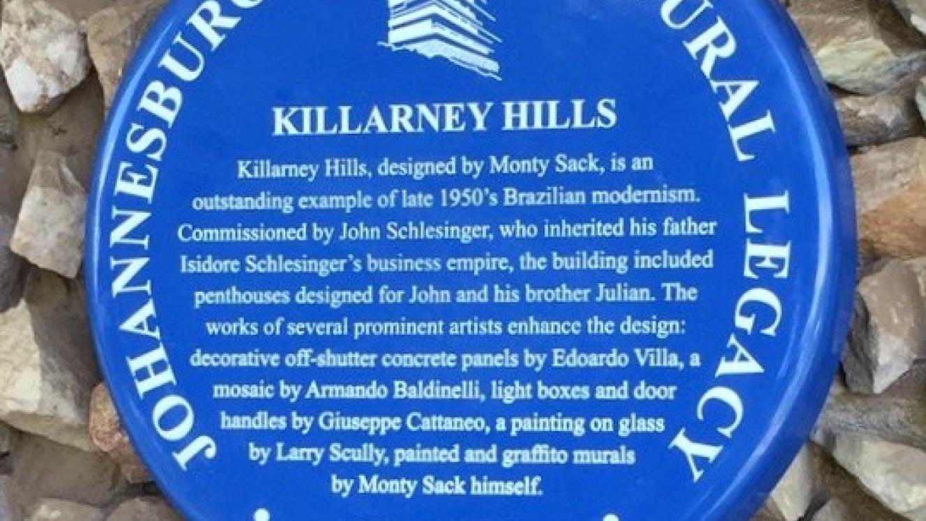 Killarney Hills Blue Plaque - Kathy Munro - 2021