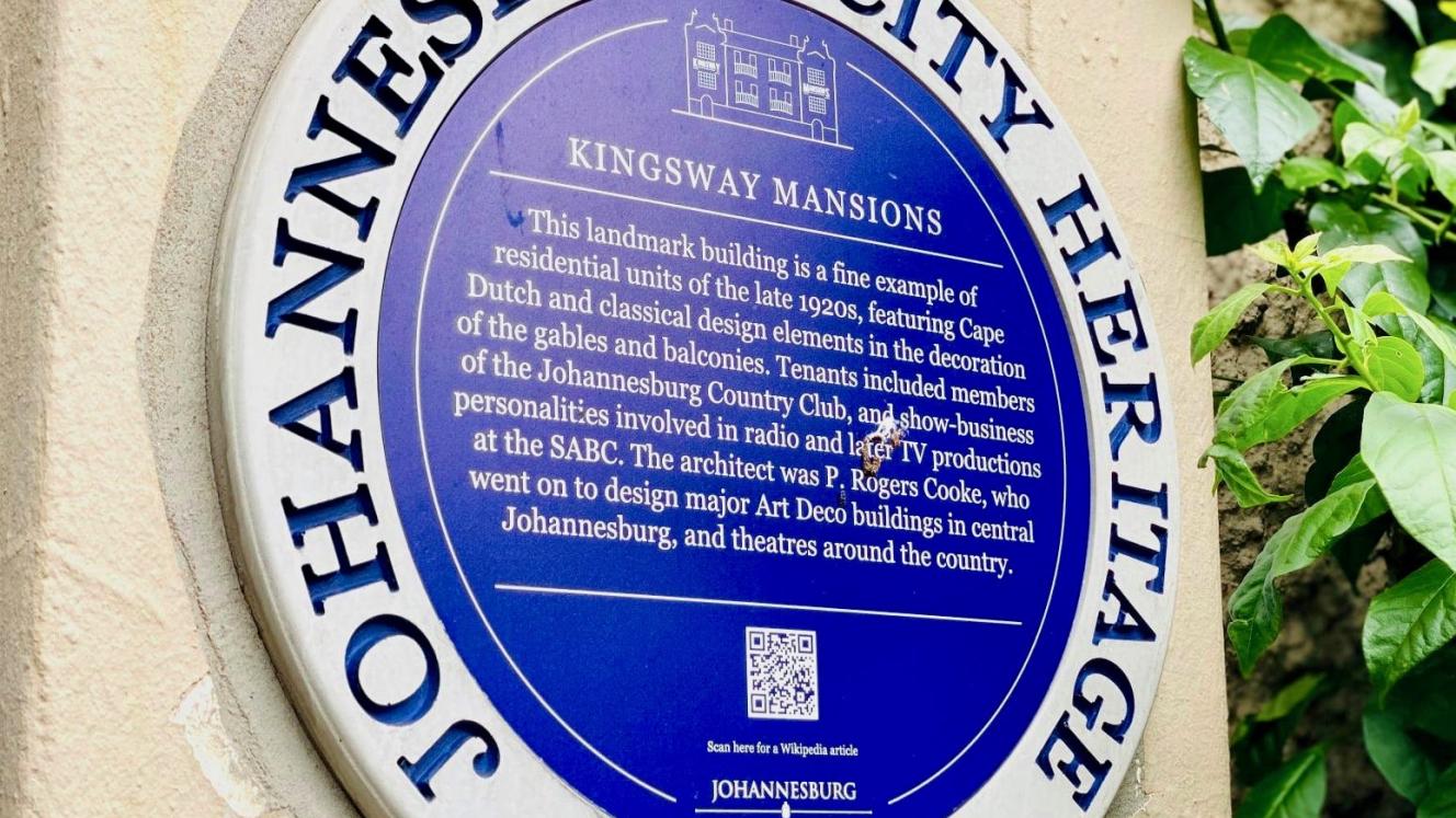 Kingsway Mansions Blue Plaque - Kingsway Mansion Facebook Page