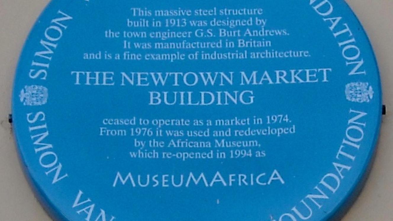 Market Building Plaque - Diana Steele