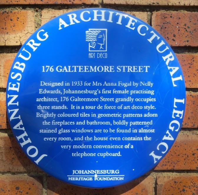 176 Galteemore Street - Johannesburg Heritage Foundation
