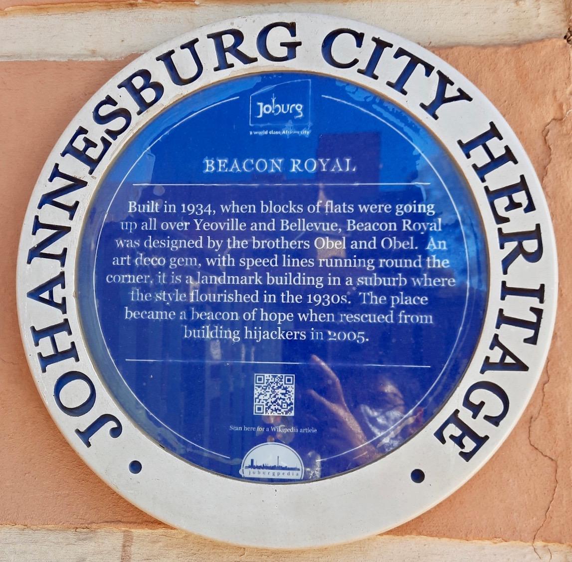 Beacon Royal Blue Plaque - Nikeel Gokul