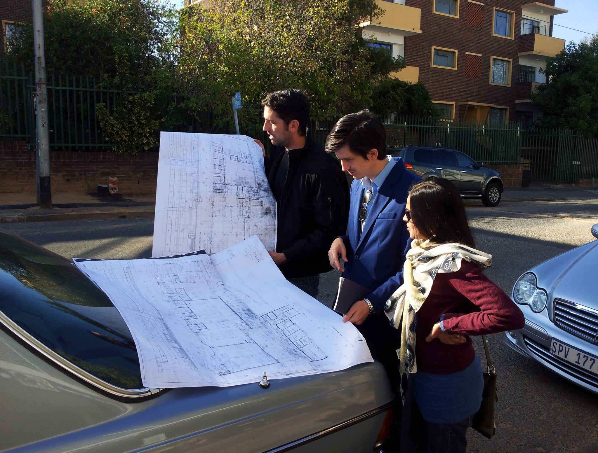 Brian McKechnie Brendan Hart and Yasmin Mayat - Heritage Portal - 2013