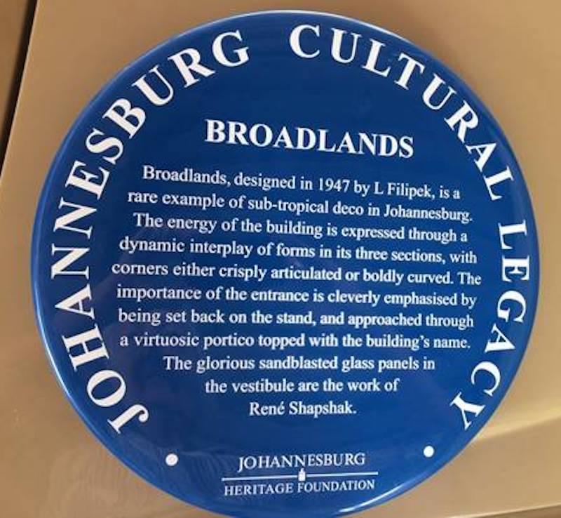 Broadlands Blue Plaque - Kathy Munro