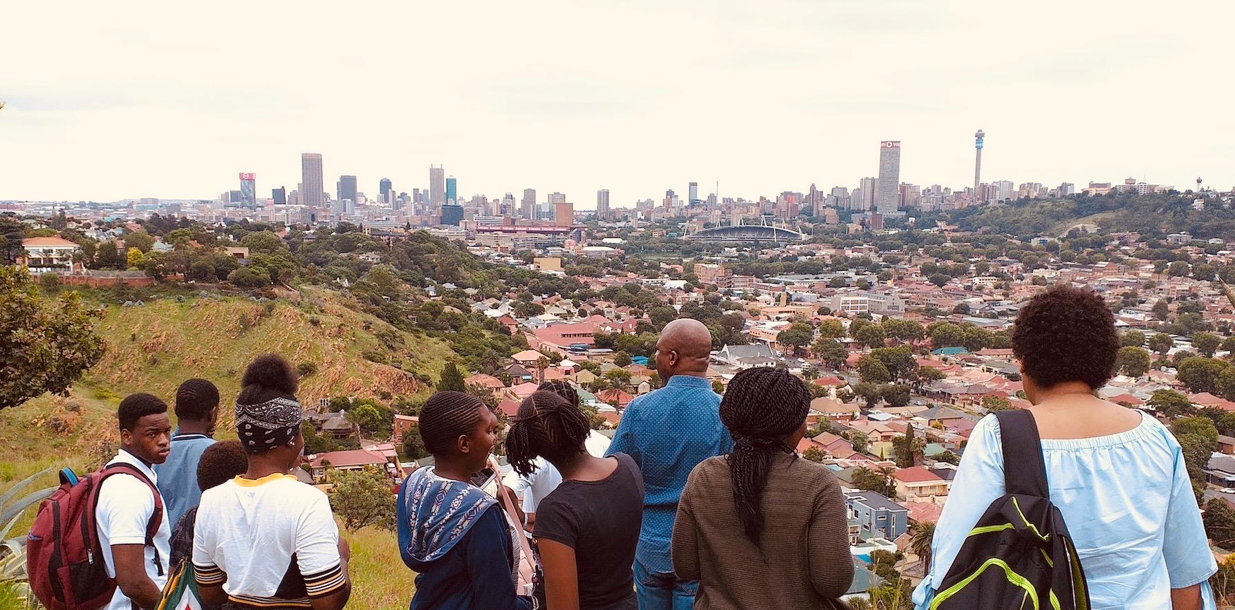 City of Joburg skyline from Langerman Koppie - Heritage Portal - 2020