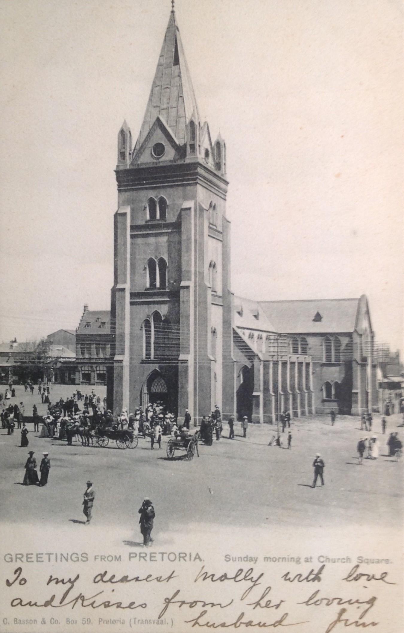 AWB Rally, Church Square, Pretoria, Members of a shadowy fa…