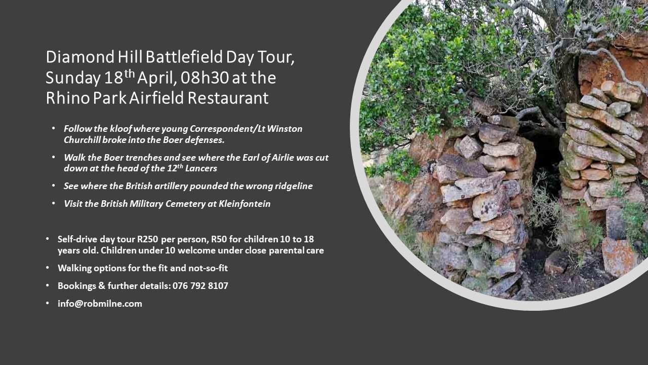 Diamond Hill Day Tour - Sunday 18th April 2021
