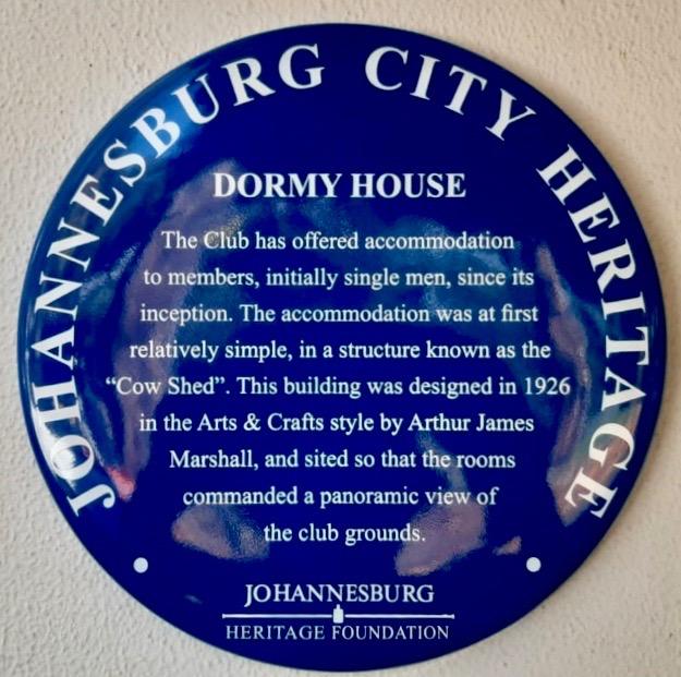 Dormy House Blue Plaque - Kathy Munro