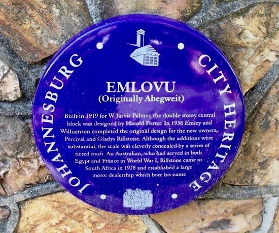 Emlovu Blue Plaque - Heritage Portal - 2012