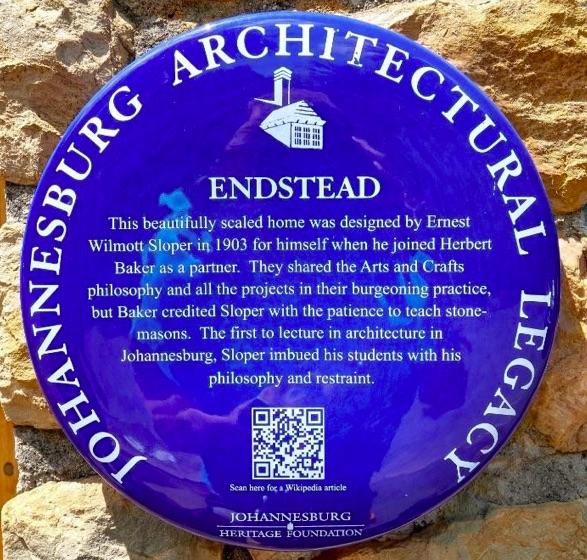 Endstead Blue Plaque - Kathy Munro