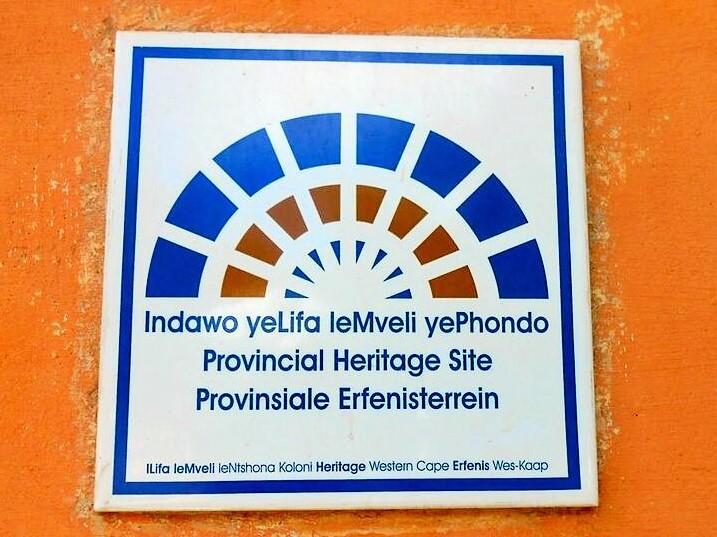 Heritage Western Cape Provincial Heritage Site Plaque - Heritage Portal - December 2014