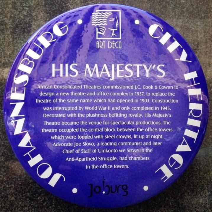 His Majestys Building Plaque - Heritage Portal - 2015