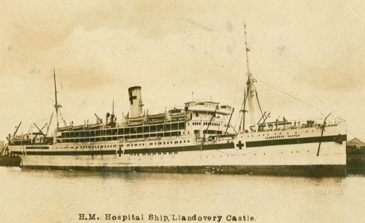 Hospital Ship Llandovery Castle via wikipedia