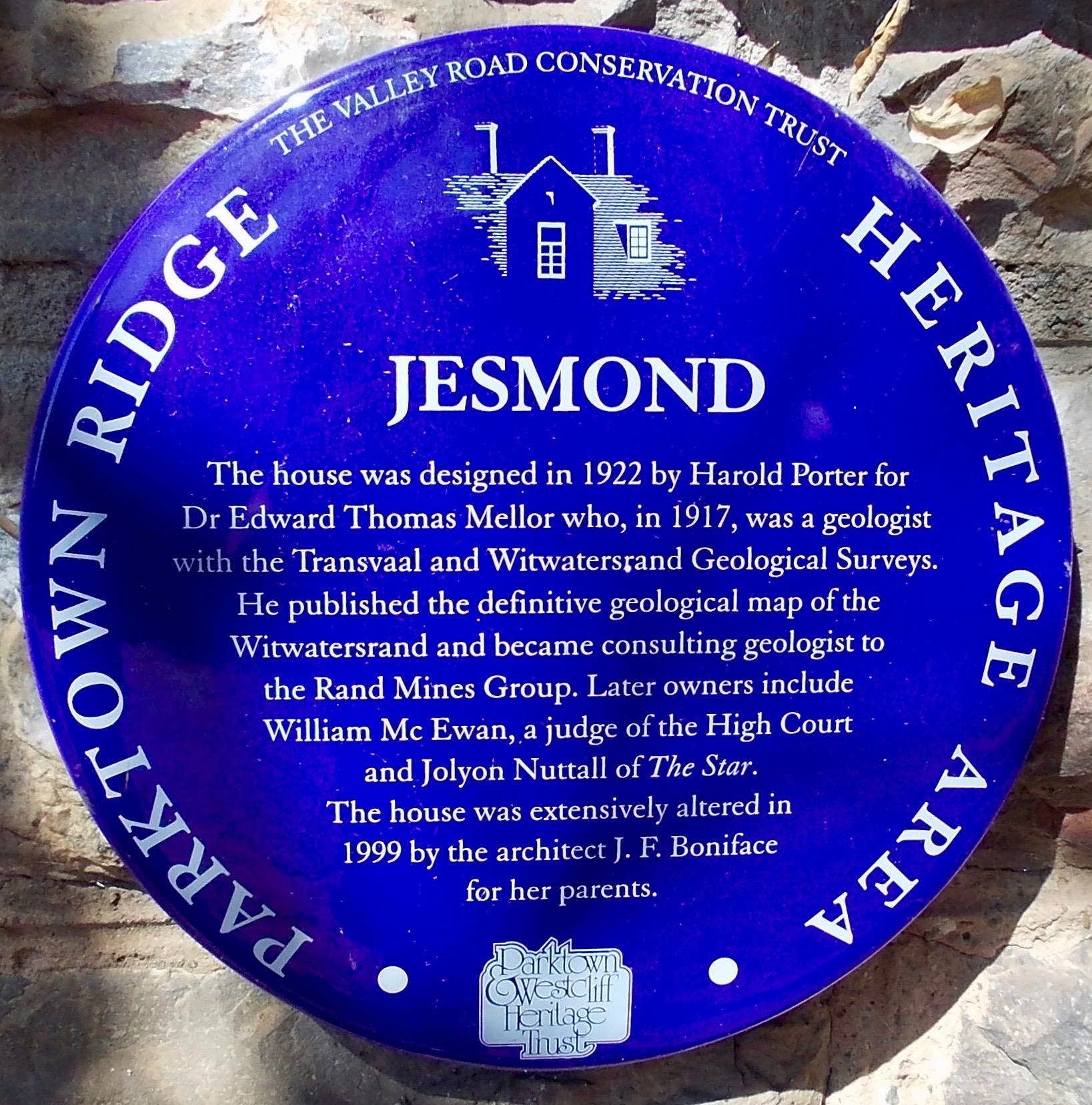 Jesmond Blue Plaque - Heritage Portal - 2012