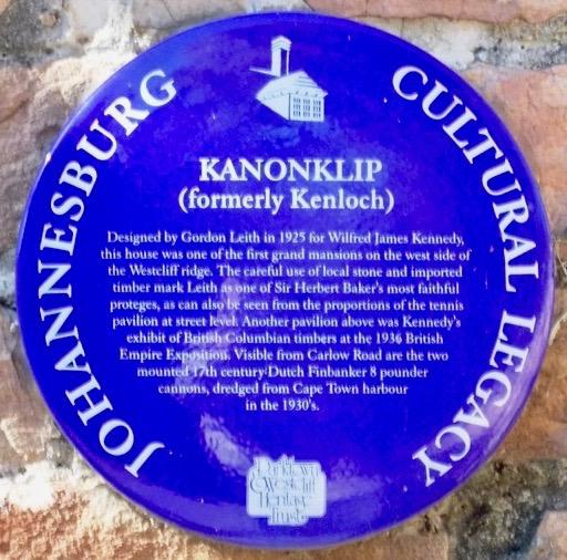 Kanonklip Blue Plaque - Heritage Portal - 2012