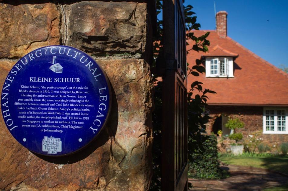 Kleine Schuur Entrance and Blue Plaque - Mark Straw