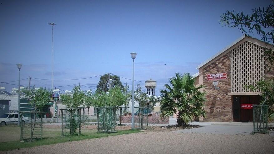 Lwandle forecourt - Lwandle Museum website