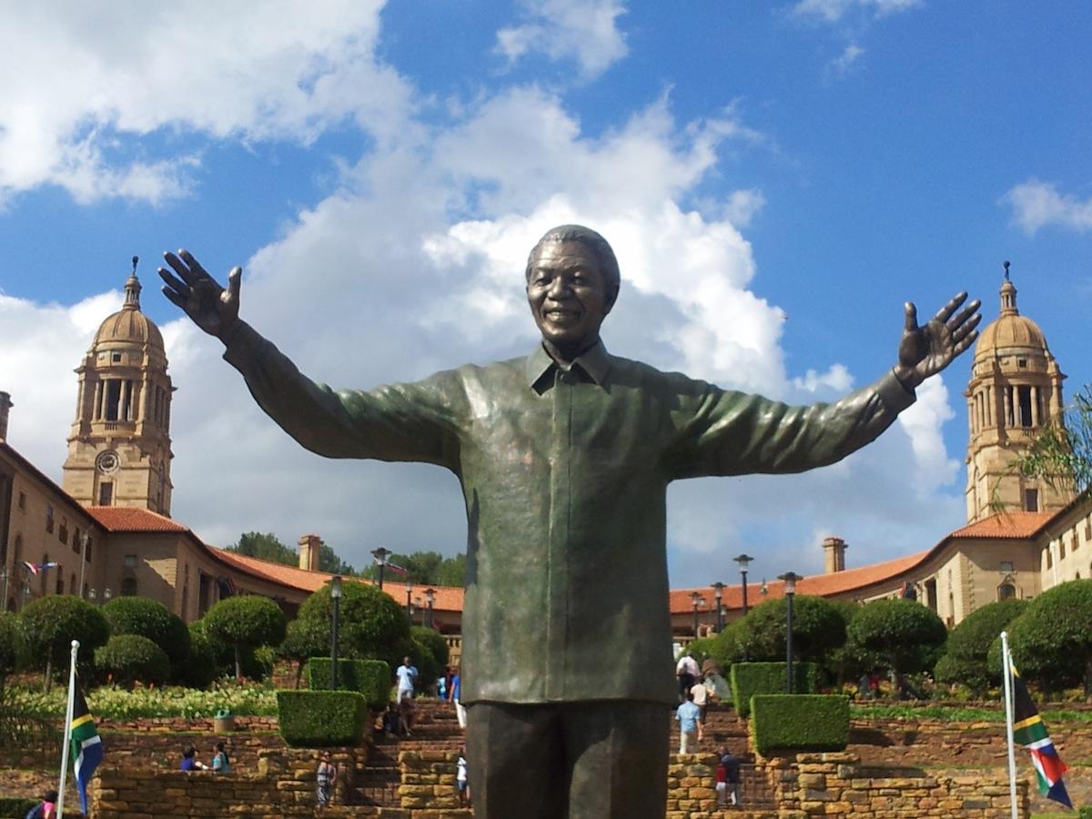 Mandela Statue Union Buildings - Heritage Portal - 2014