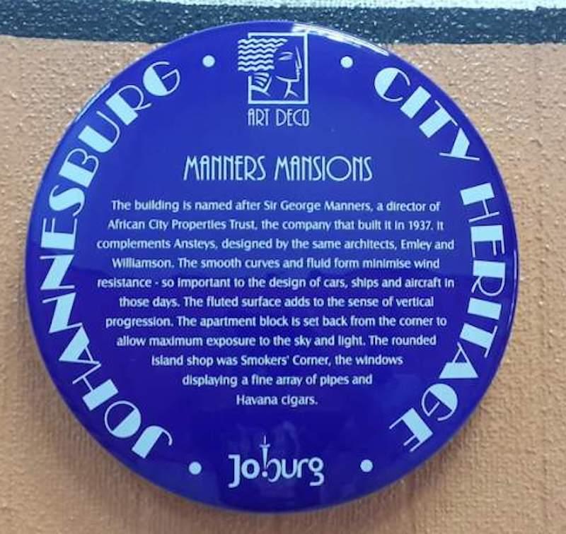 Manners Mansions Blue Plaque - Heritage Portal - 2016