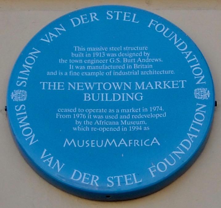 Market Building Plaque - Diana Steele