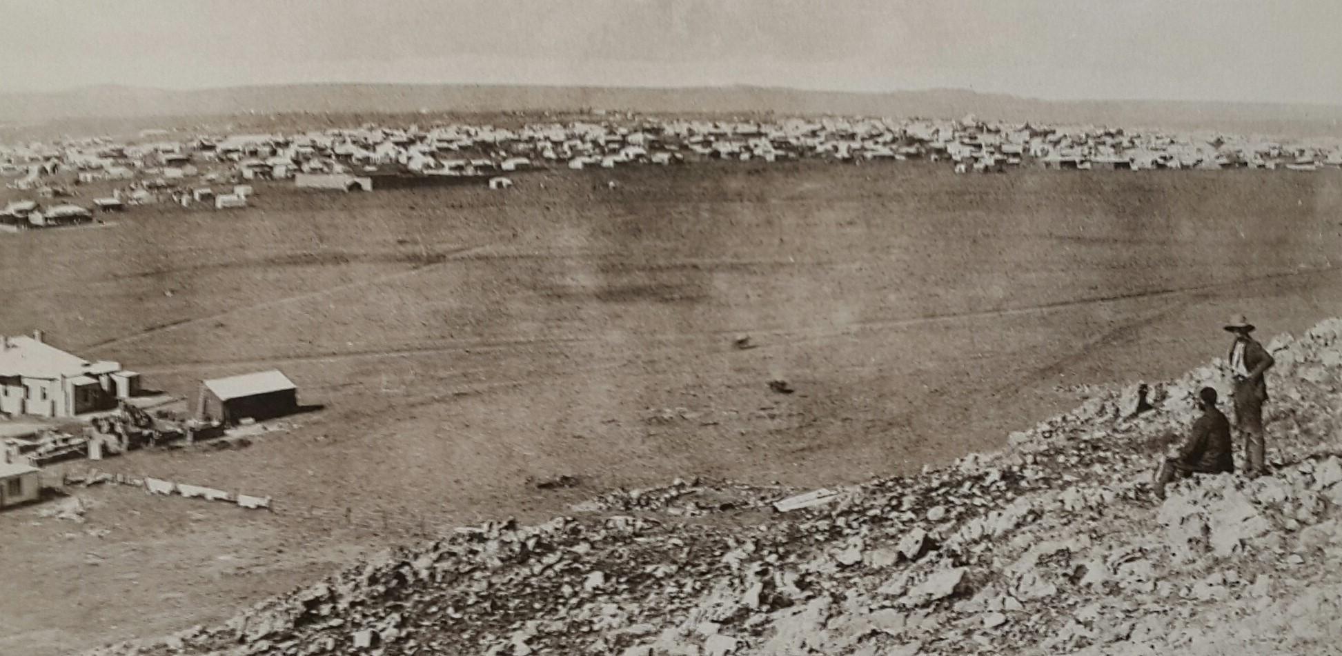 Panorama of Johannesburg from the north east 1888 - From Mining Camo to Metropolis