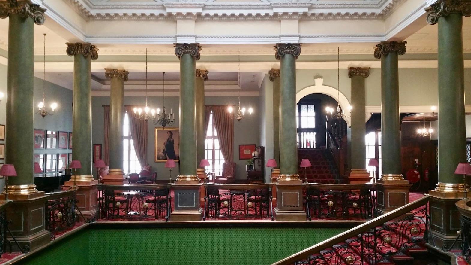 Rand Club - View towards Queen Elizabeth painting - Heritage Portal - 2018