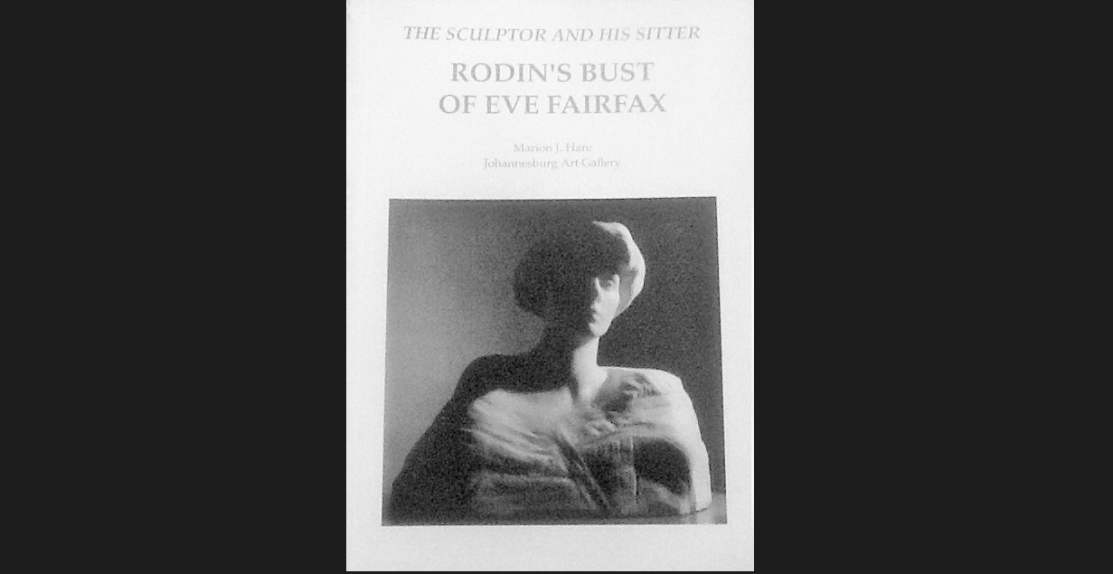Rodins Bust of Eve Fairfax - book cover