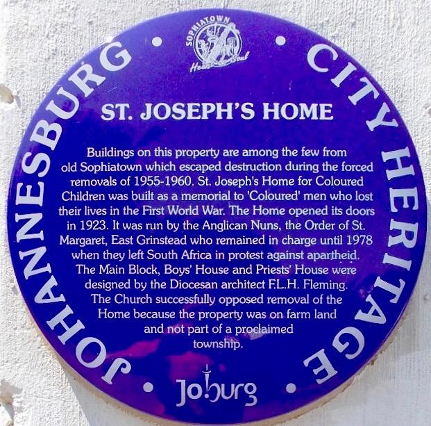 St Josephs School Blue Plaque - Heritage Portal - 2012