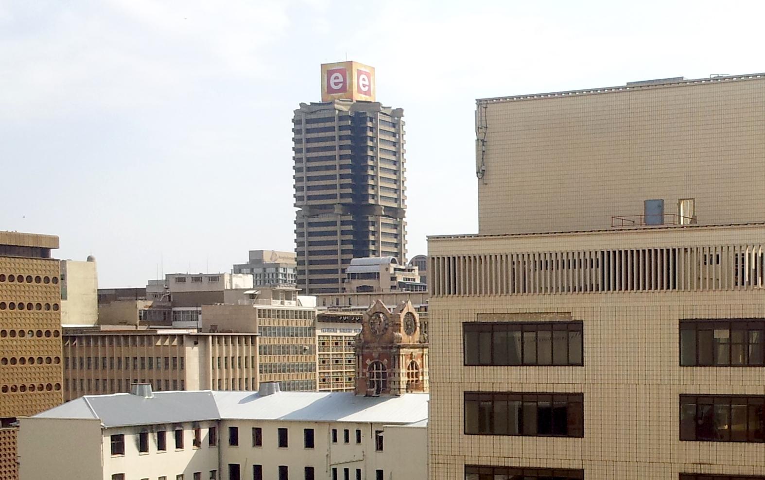 Standard Bank Towers from Cuthberts - Heritage Portal - September 2013